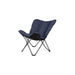 Bo-Camp Industrial Collection Butterfly Chair Himrod L Blue Bo-Camp - UK Camping And Leisure