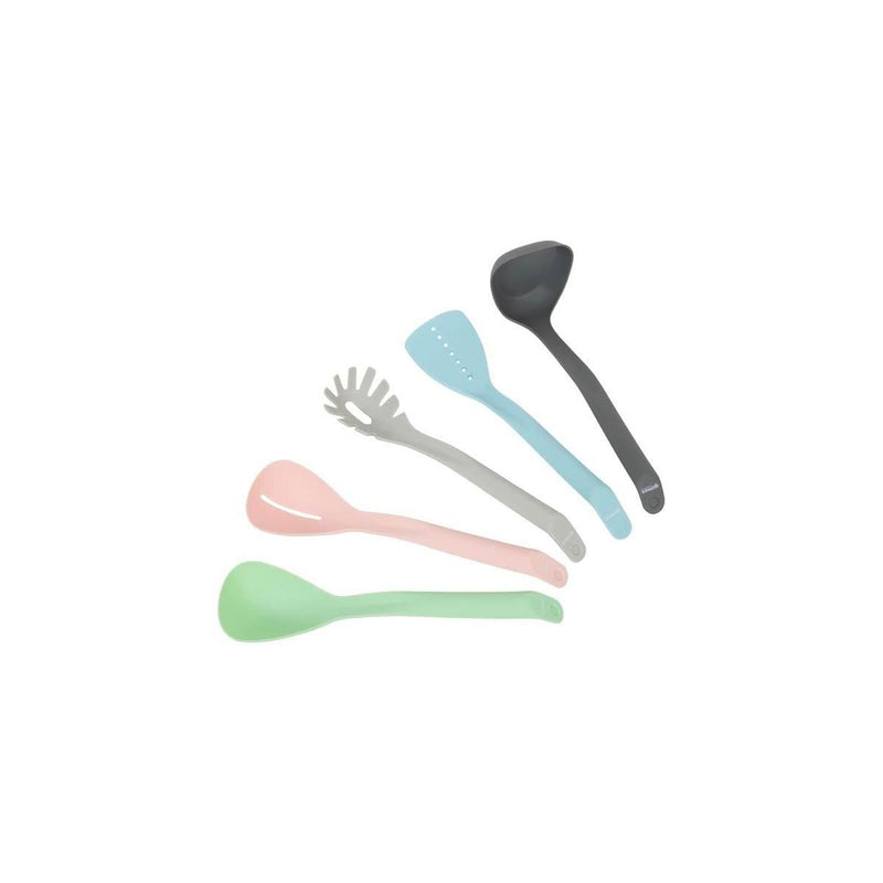 Gimex Kitchenware Set Pastel 5 Pieces Gimex - UK Camping And Leisure