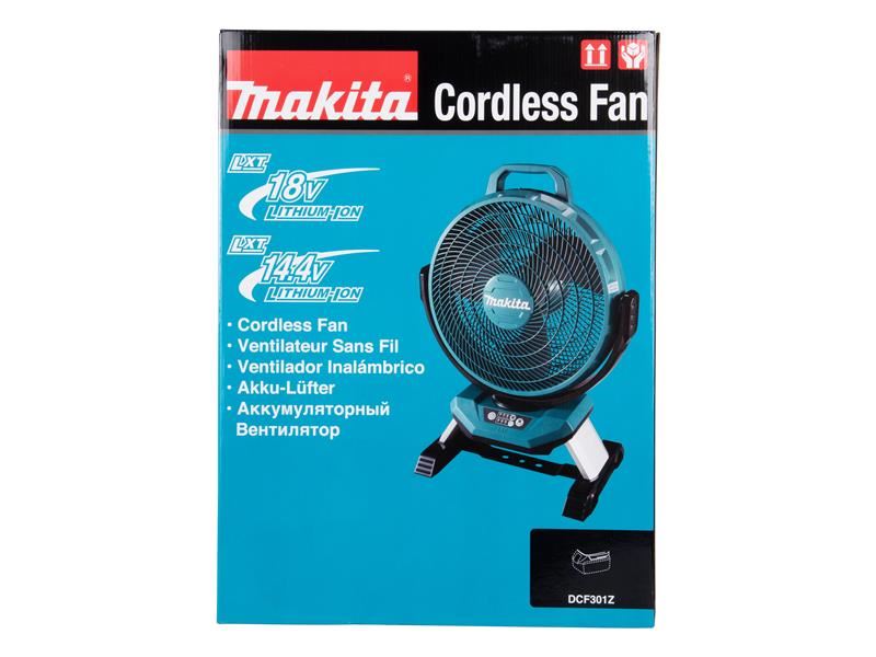 Makita DCF301Z LXT Portable Fan 14.4/18V Bare Unit Makita - UK Camping And Leisure