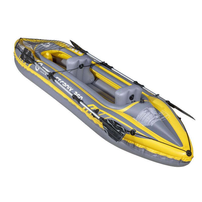 Dellonda Inflatable 2-Person Kayak/Canoe Set with Pump, Carry Bag & 2 Oars Dellonda - UK Camping And Leisure