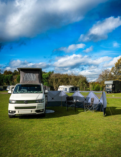 Maypole 5 Panel Pop-Up Windbreak Maypole - UK Camping And Leisure