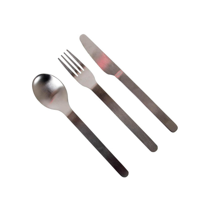 Bo-Camp Cutlery In Case 3 Pieces 1 Person Bo-Camp - UK Camping And Leisure