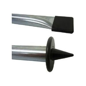 Via Mondo Steel Rear Pad Poles (2) QQ109331 Via Mondo - UK Camping And Leisure