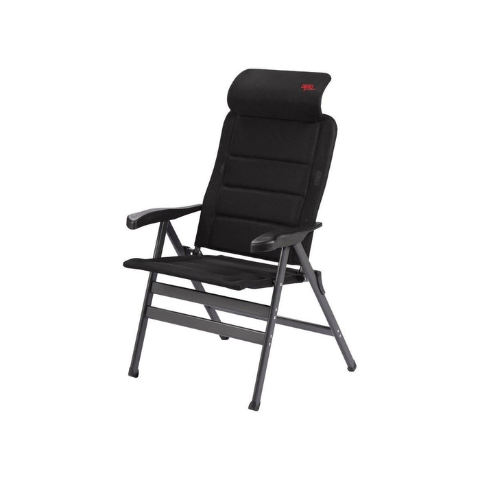 Crespo Chair AP/238 Air Deluxe Compact Black Crespo - UK Camping And Leisure