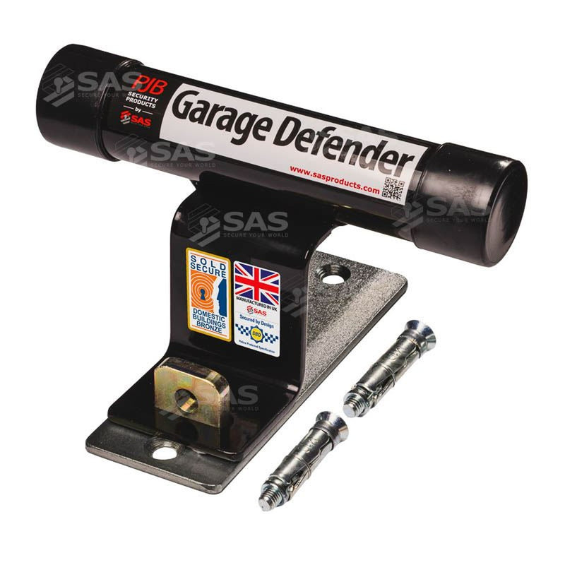 SAS Security Products SAS Garage Defender Master and Padlock Bolt Down / White / Lock Standard - Image 2 of 8 | UK Camping and Leisure