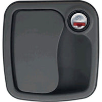 Black Zadi Euro Garage Lock Without Barrel and Key for Caravan/Motorhomes