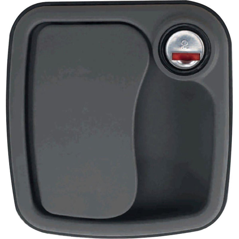 Black Zadi Euro Garage Lock Without Barrel and Key for Caravan/Motorhomes Nova - UK Camping And Leisure