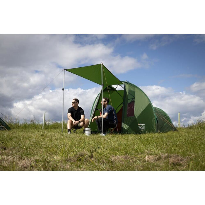 Vango Galaxy 300 Forest Green 3 Person Tent Vango - UK Camping And Leisure