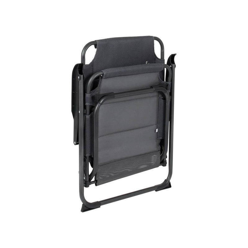 Bo-Camp Chair Copa Rio Air xl Padded Aluminium Grey Bo-Camp - UK Camping And Leisure