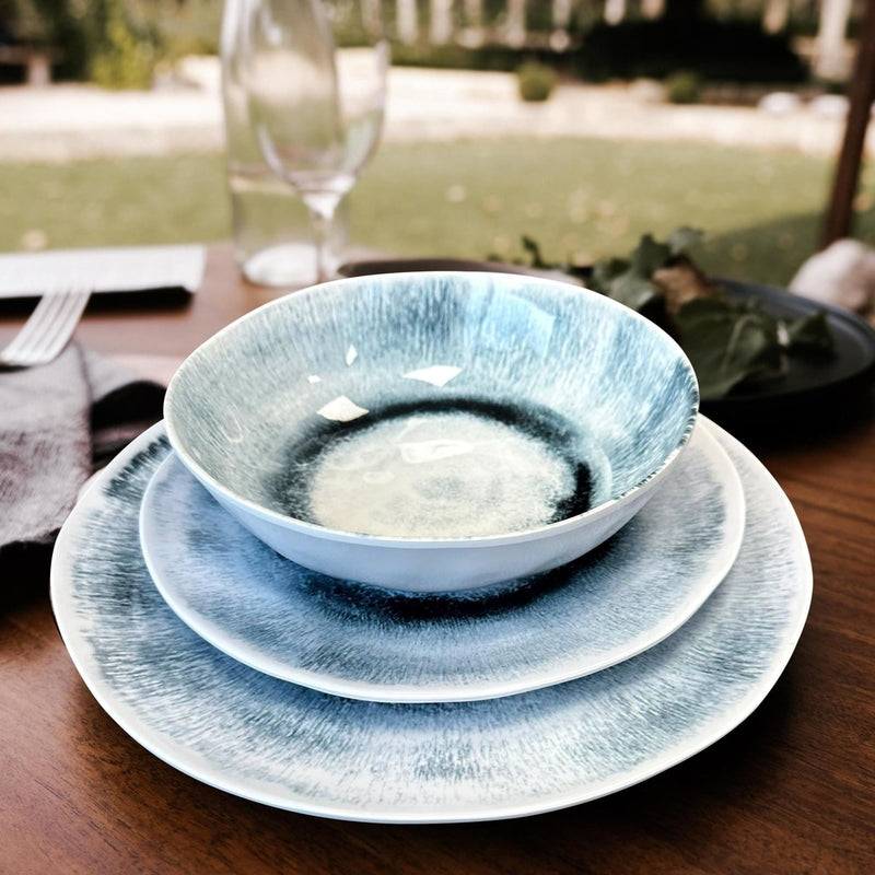 MDS1203 Liberty Linosa 12 Piece Melamine Dinner Set LL1397 Liberty Leisure UK - UK Camping And Leisure