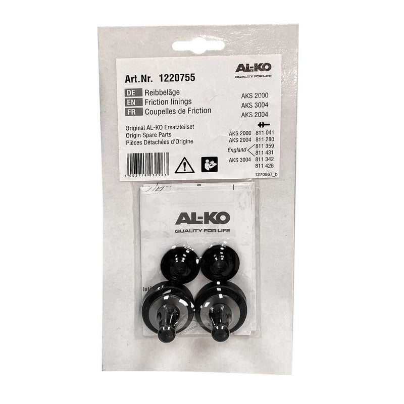 AL-KO Side Friction Pads for AKS 3004 Stabiliser (1220755) AL-KO - UK Camping And Leisure