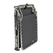 Crespo Lounger Low AL/367 Dark Grey Crespo - UK Camping And Leisure