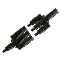 MC4 M/F 3 Way Connectors Dual Pack