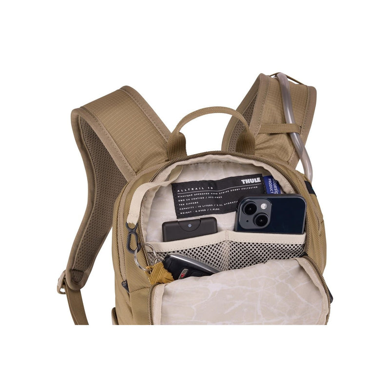 Thule AllTrail hydration pack 10L Faded Khaki tan Thule - UK Camping And Leisure