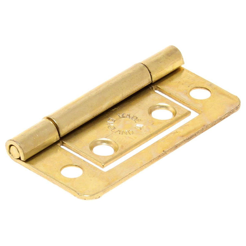 AG Flush Hinge 2" Brass for Caravan/Motorhomes AG - UK Camping And Leisure