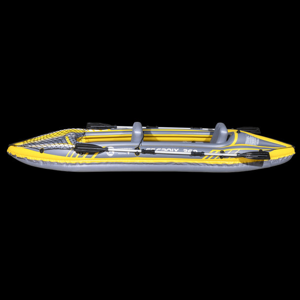 Dellonda Inflatable 2-Person Kayak/Canoe Set with Pump, Carry Bag & 2 Oars Dellonda - UK Camping And Leisure