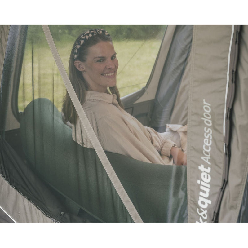 Outwell Virginia 5 Air TC 5 Berth Three Room Tunnel Tent - View 16