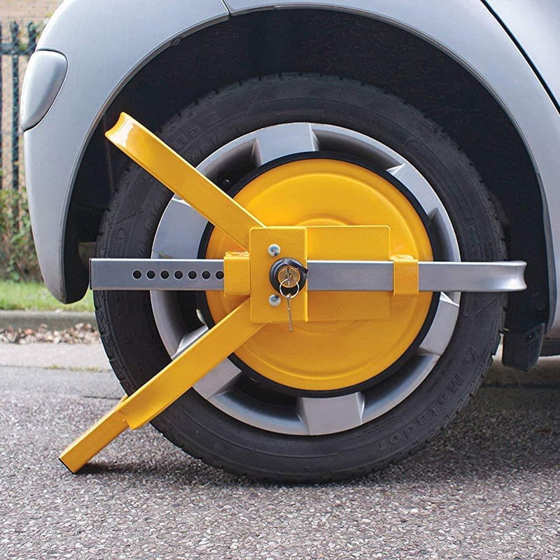 Trailer, Caravan & Motor home 8" - 10" Security Anti Theft Wheel Tyre Lock Clamp