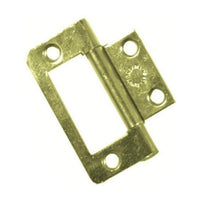 AG Flush Hinge 2" Brass for Caravan/Motorhomes