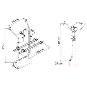 Fiamma Carry-Bike Vw T6 02096-20- Fiamma - UK Camping And Leisure