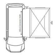 Outdoor Revolution Cayman Cuda XL F/G (180 X 240) Driveaway Awning Outdoor Revolution - UK Camping And Leisure