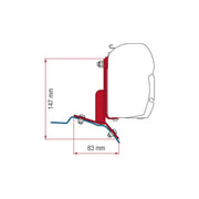Fiamma Adapter Kit Ford Custom Fiamma - UK Camping And Leisure