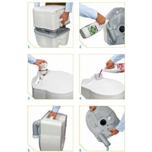 Thetford 565P Excellence Portable Camping Toilet Manual Flush Porta Potti UK Camping And Leisure - UK Camping And Leisure