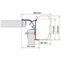 Fiamma F45 Adapter Kit Bailey Mk2 98655-946
