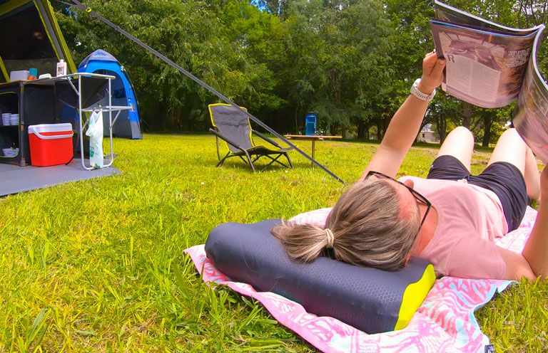 Zempire Chill Pill Self Inflating V2 Pillow Zempire - UK Camping And Leisure