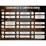 Olpro Cocoon Breeze v2 Campervan Awning Olpro - UK Camping And Leisure