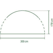 Coleman 3 x 3m Sunwall for Event Shelter M 10 x 10ft Silver Privacy Camping Coleman - UK Camping And Leisure