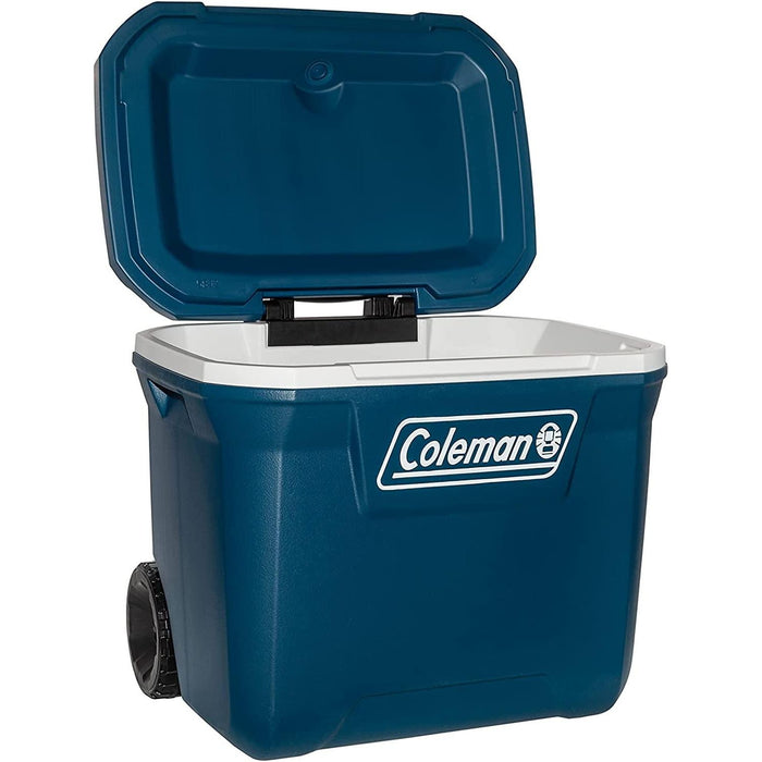 Coleman 47L Cooler Xtreme Wheeled 50QT Picnic Camping BBQ Cool Box UK Camping And Leisure