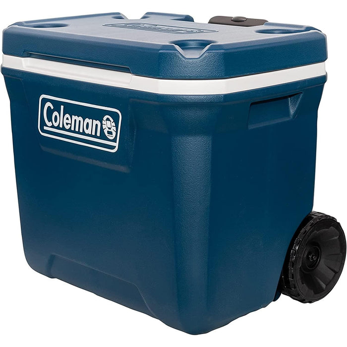 Coleman 47L Cooler Xtreme Wheeled 50QT Picnic Camping BBQ Cool Box UK Camping And Leisure