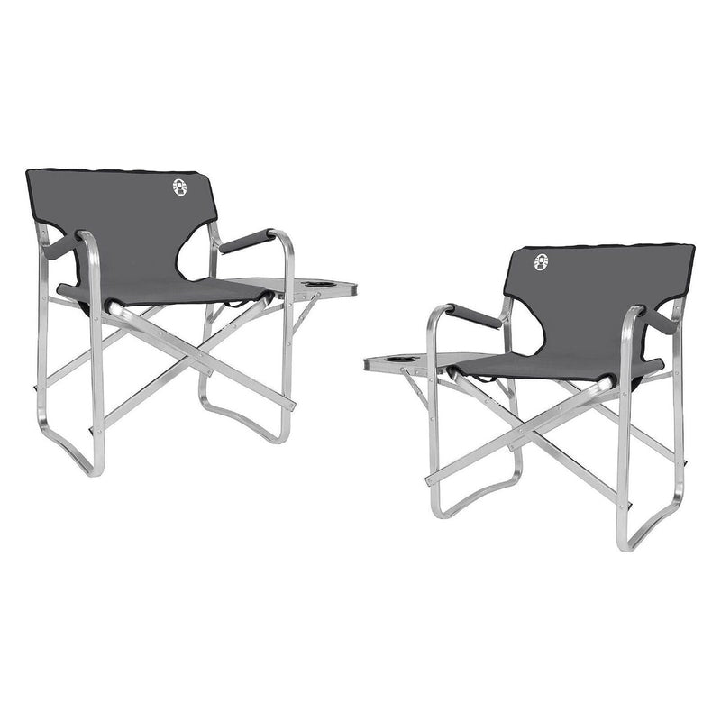 Coleman Camping Deck Chair with Table 2 Pack Coleman - UK Camping And Leisure