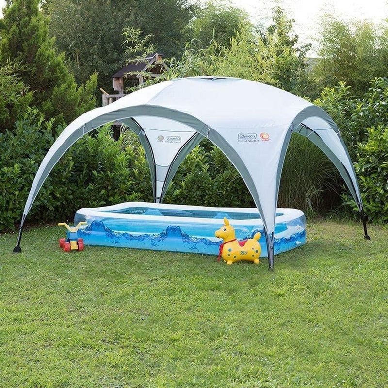 Coleman Event Shelter Large Gazebo Sun Shade Garden & Camping 12x12 3.6M Coleman - UK Camping And Leisure