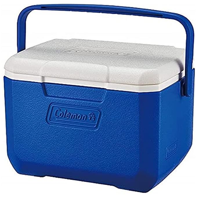 Coleman Performance 6 Personal Blue White Cooler with hinge 5QT Coleman - UK Camping And Leisure