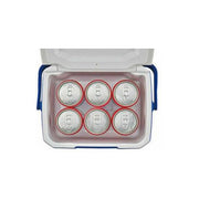 Coleman Performance 6 Personal Blue White Cooler with hinge 5QT Coleman - UK Camping And Leisure