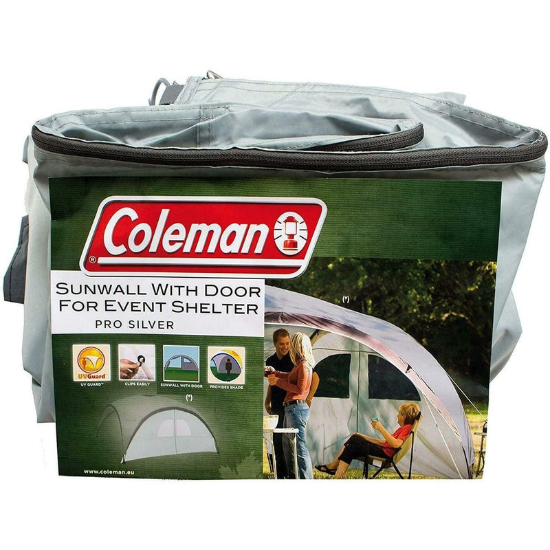Coleman Sunwall Panel w/ Door for Event Shelter Pro XL Shade Privacy Side Wall Coleman - UK Camping And Leisure