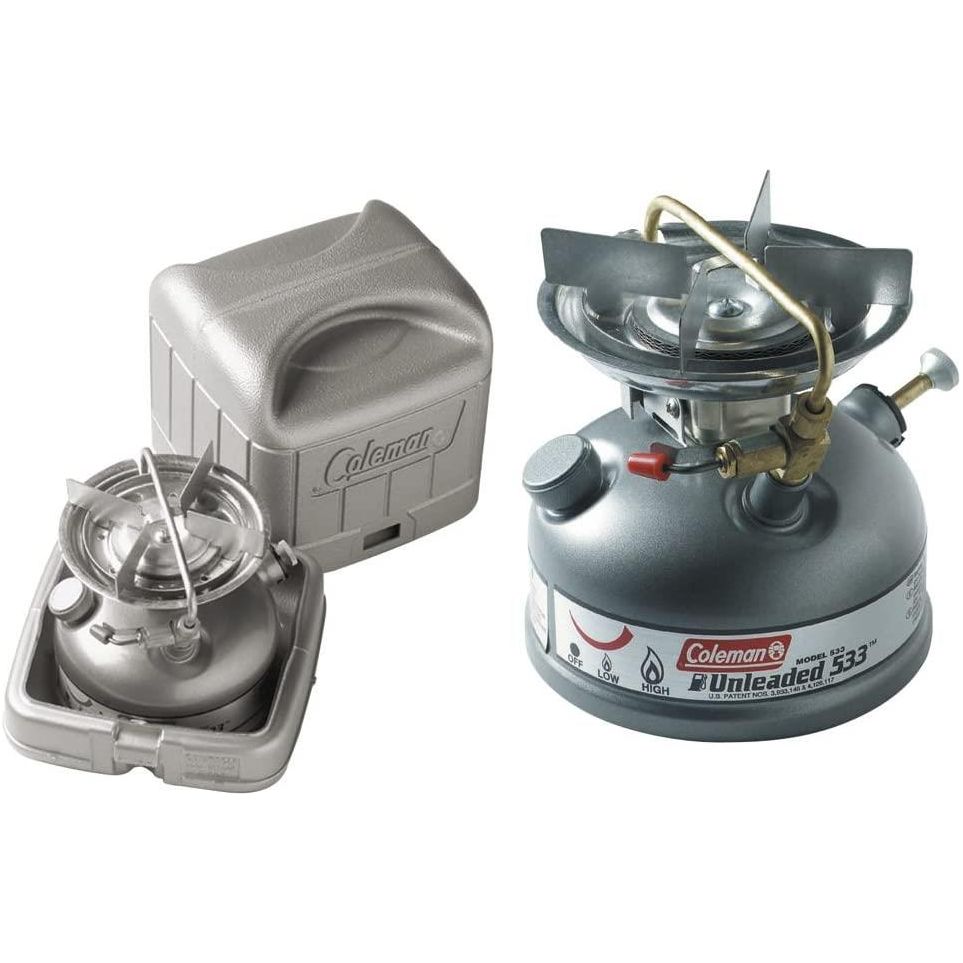 Coleman Unleaded Sportster Single Burner Stove Liquid Fuel Hiking