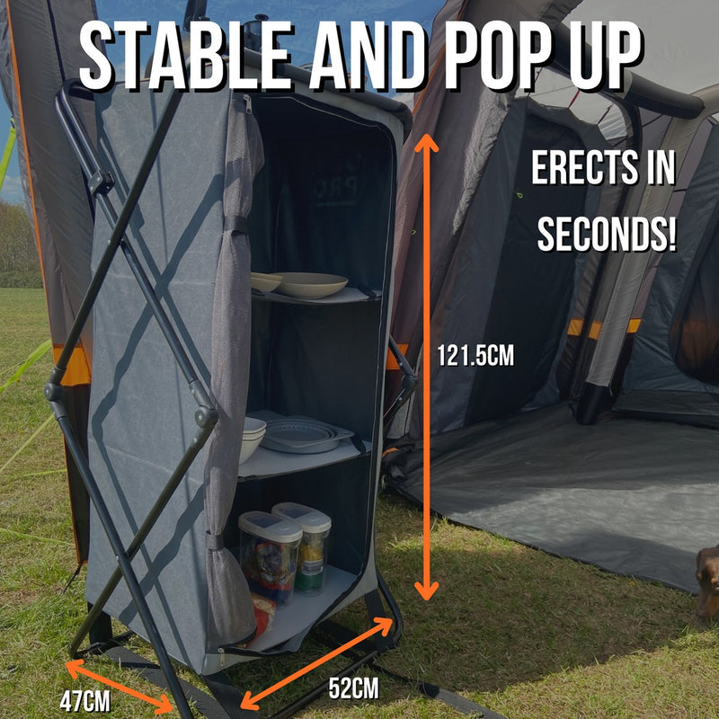 Olpro Collapsible Camp Storage Organiser Olpro - UK Camping And Leisure
