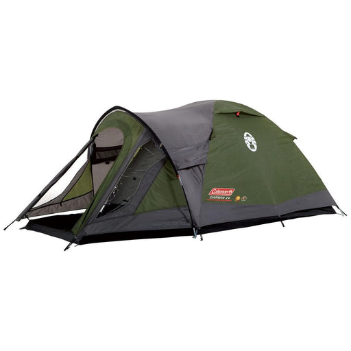 Colman Darwin 2+Tent Compact with Sewn-in Groundsheet UK Camping And Leisure