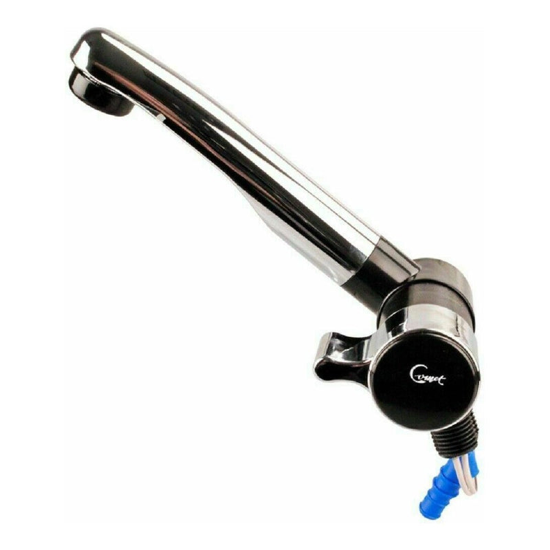 Comet London Cold Water Tap Single Lever 12V Microswitch Caravan Motorhome Boat Comet - UK Camping And Leisure