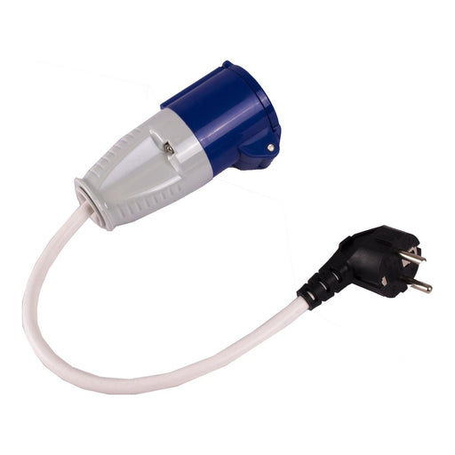thumbnail image 2 of 3-Pin Plug To 16-Amp Socket Fly Lead – Caravan & Camping Hook-Up Adapter 2 of 6