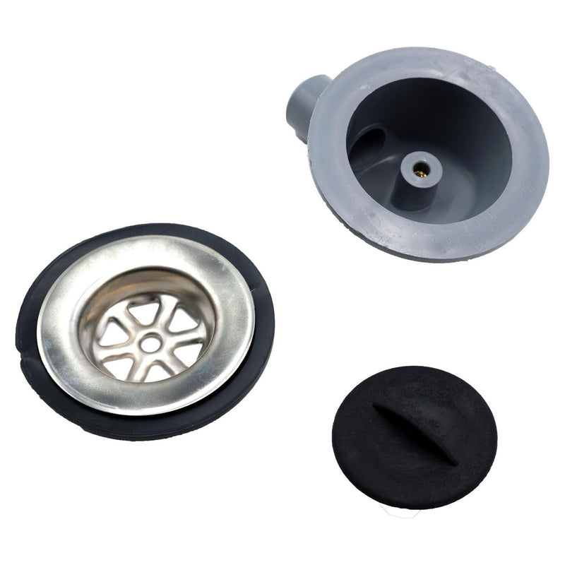 Crusader 1-1/4"  Plug Hole Angle Fitting Crusader - UK Camping And Leisure