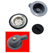 Crusader 1-1/4"  Plug Hole Angle Fitting Crusader - UK Camping And Leisure