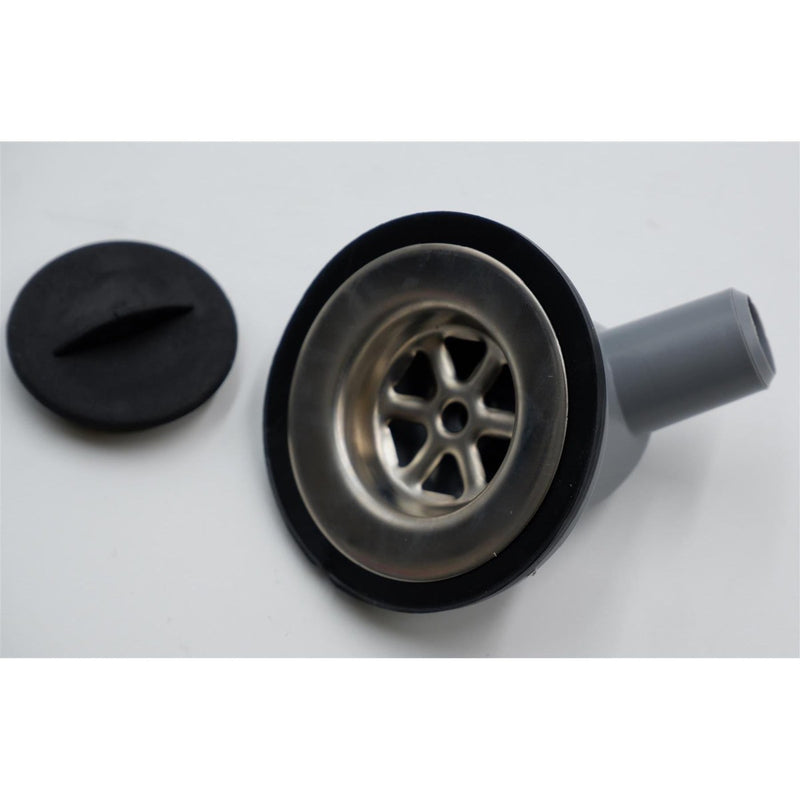 Crusader 1-1/4"  Plug Hole Angle Fitting Crusader - UK Camping And Leisure