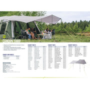 Outwell Canopy Tarp Shelter Free Standing / Porch Medium - View 8