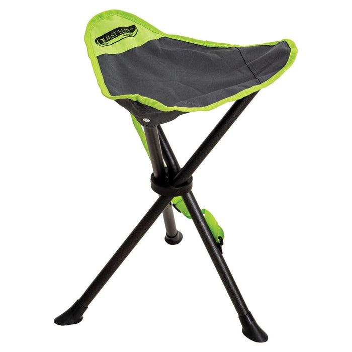 Autograph Devon stool and foot rest LIme Edition F3029GR Quest - UK Camping And Leisure