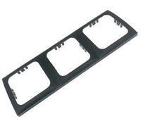 Berker Triple Truma Frame: Anthracite 21258A