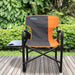 Liberty Director Chair Outdoor Camping Folding Side Table Orange Liberty - UK Camping And Leisure
